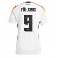 Nemecko Niclas Fullkrug #9 Domáci Ženy futbalový dres ME 2024 Krátky Rukáv